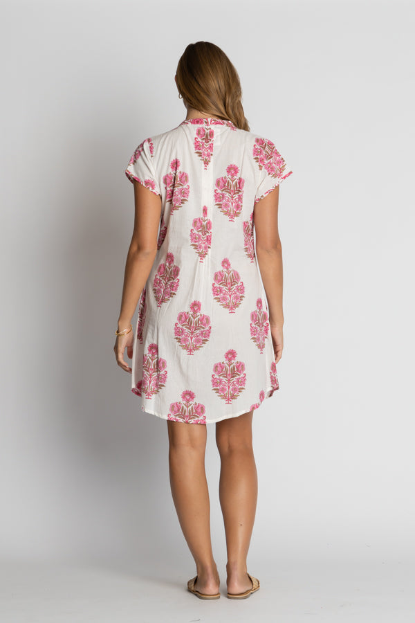 I.B.S.A IBSA Ohio Tuck Dress (Melon)