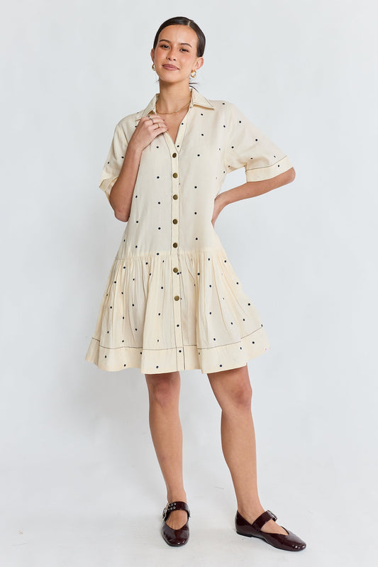 I.B.S.A IBSA River Dress (Cream)