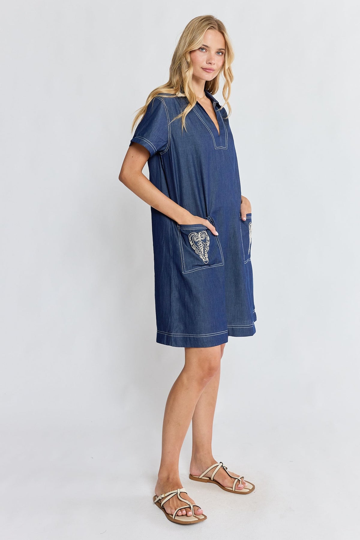 I.B.S.A PRE SALE | IBSA Tanner Dress Dark (Blue)