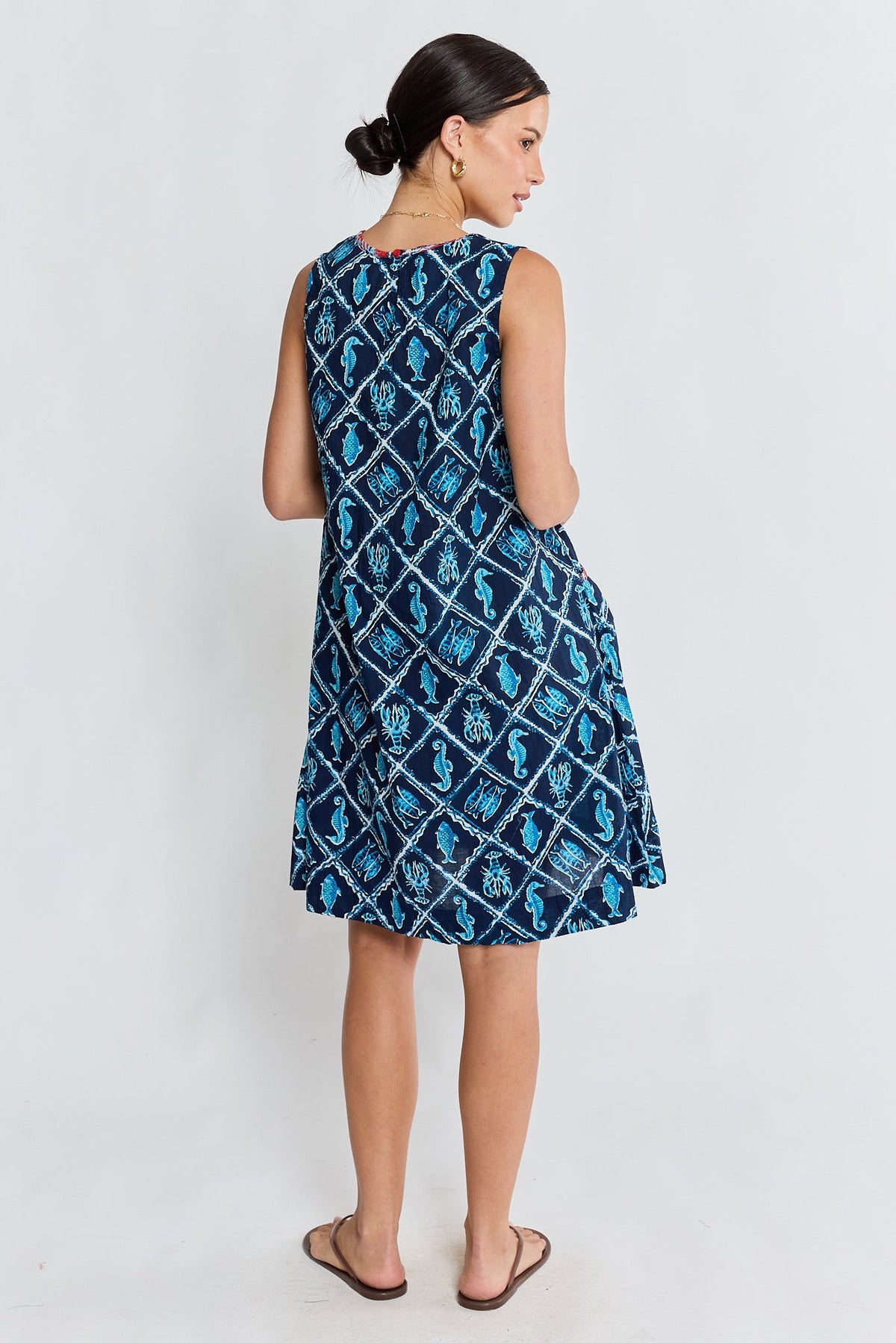 I.B.S.A PRE SALE | IBSA Zeke Swing Dress (Navy)