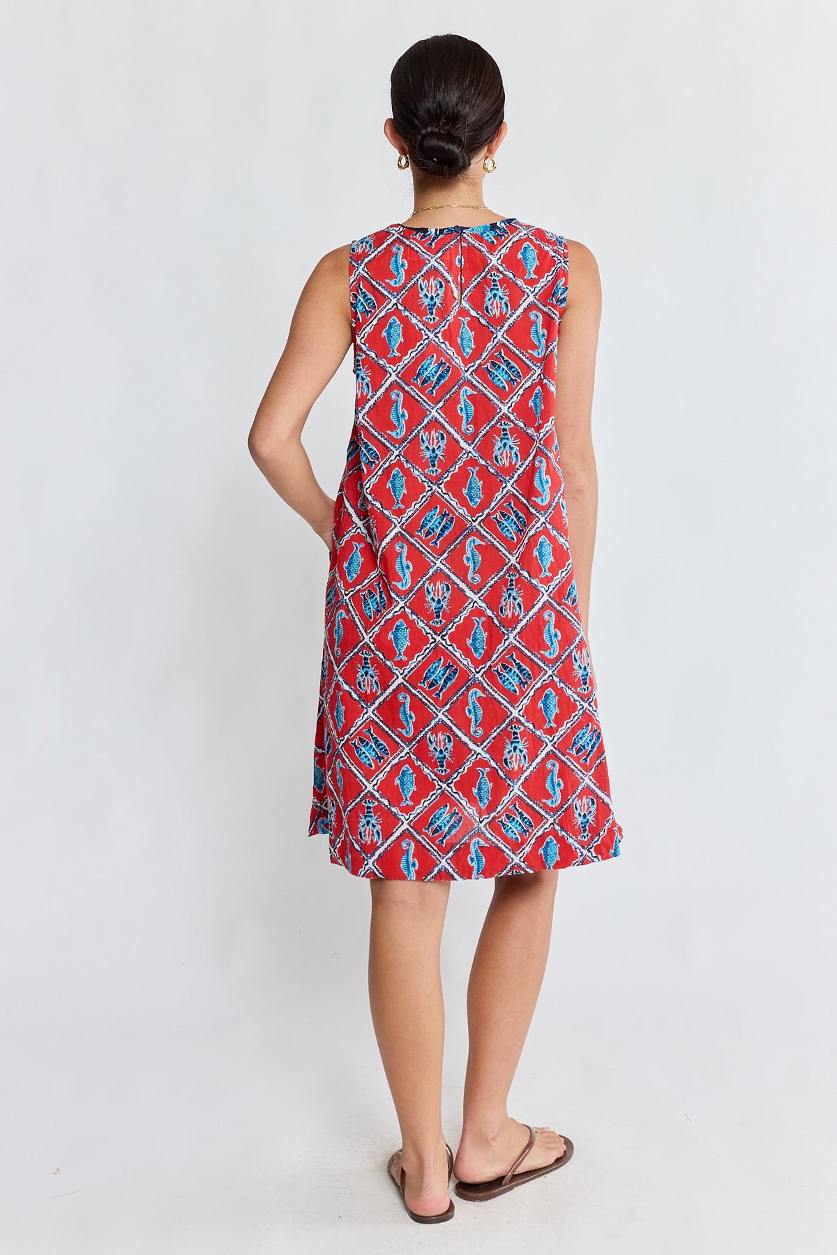 I.B.S.A PRE SALE | IBSA Zeke Swing Dress (Red)