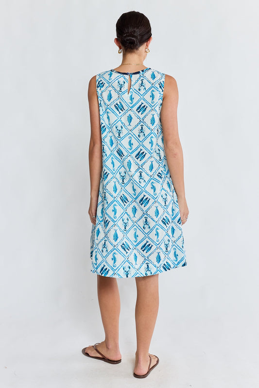 I.B.S.A PRE SALE | IBSA Zeke Swing Dress (White)