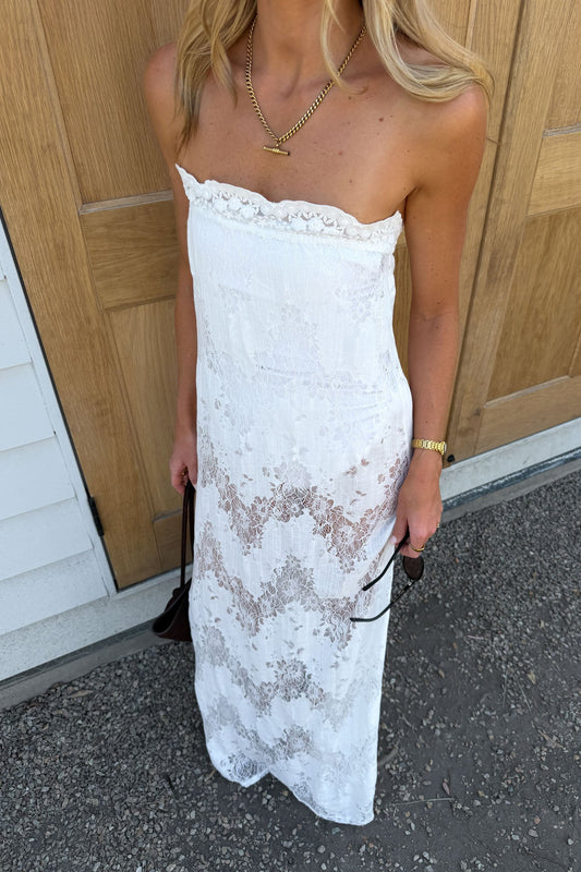 SNDYS ARTSA MAXI DRESS (White)