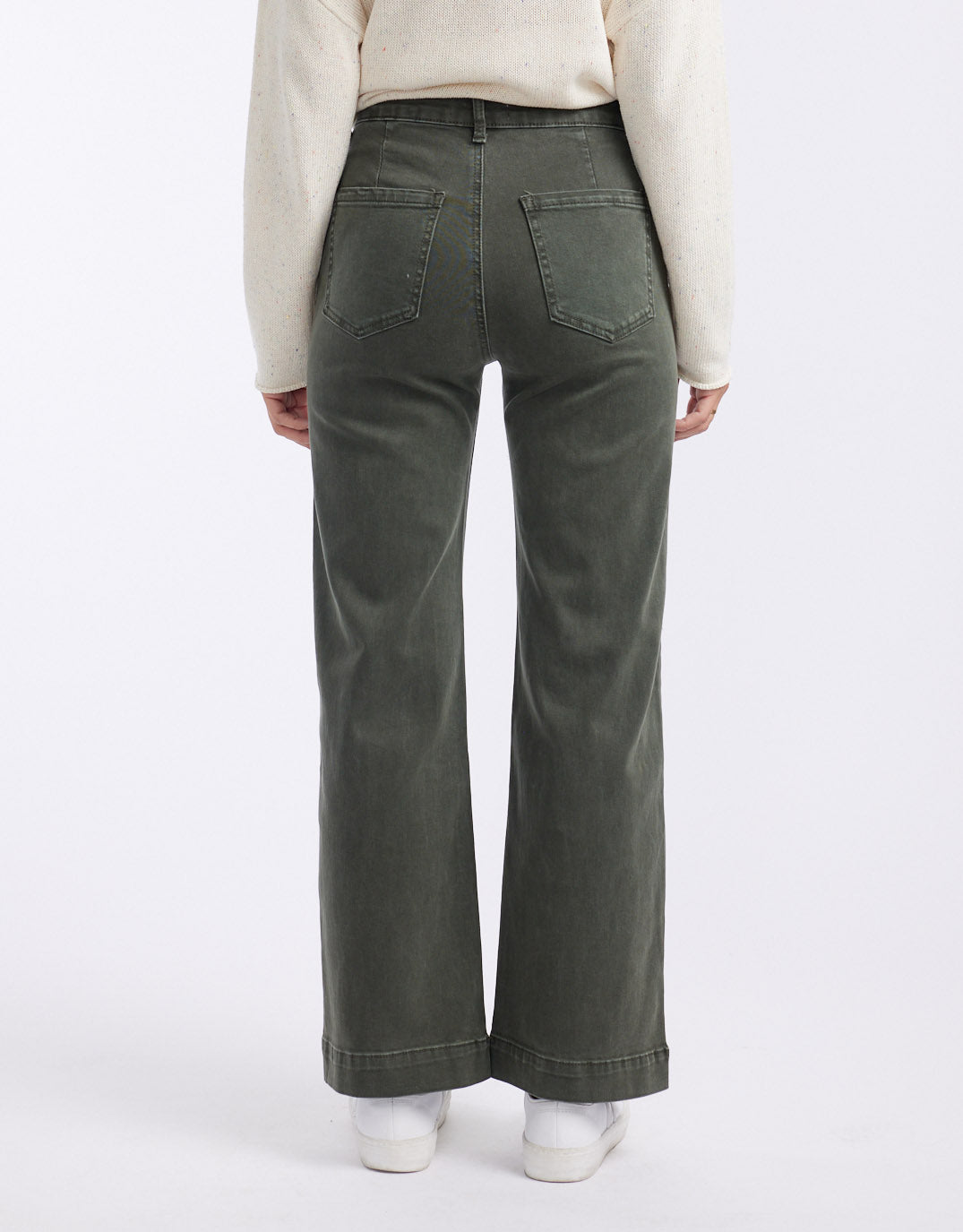 Bobbi 7/8 Denim Jeans - (Military)