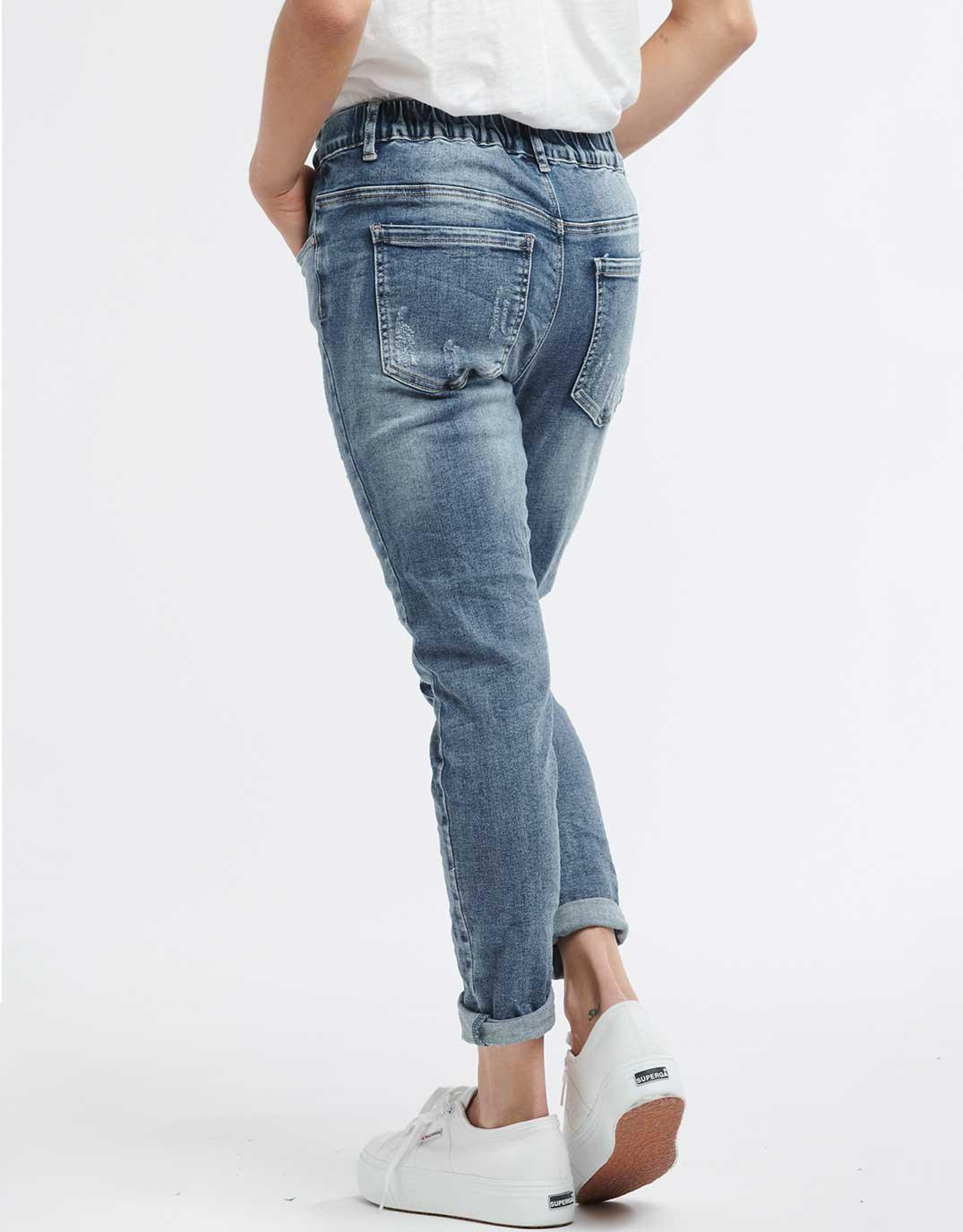 Emma Stretch Jean - (Denim)