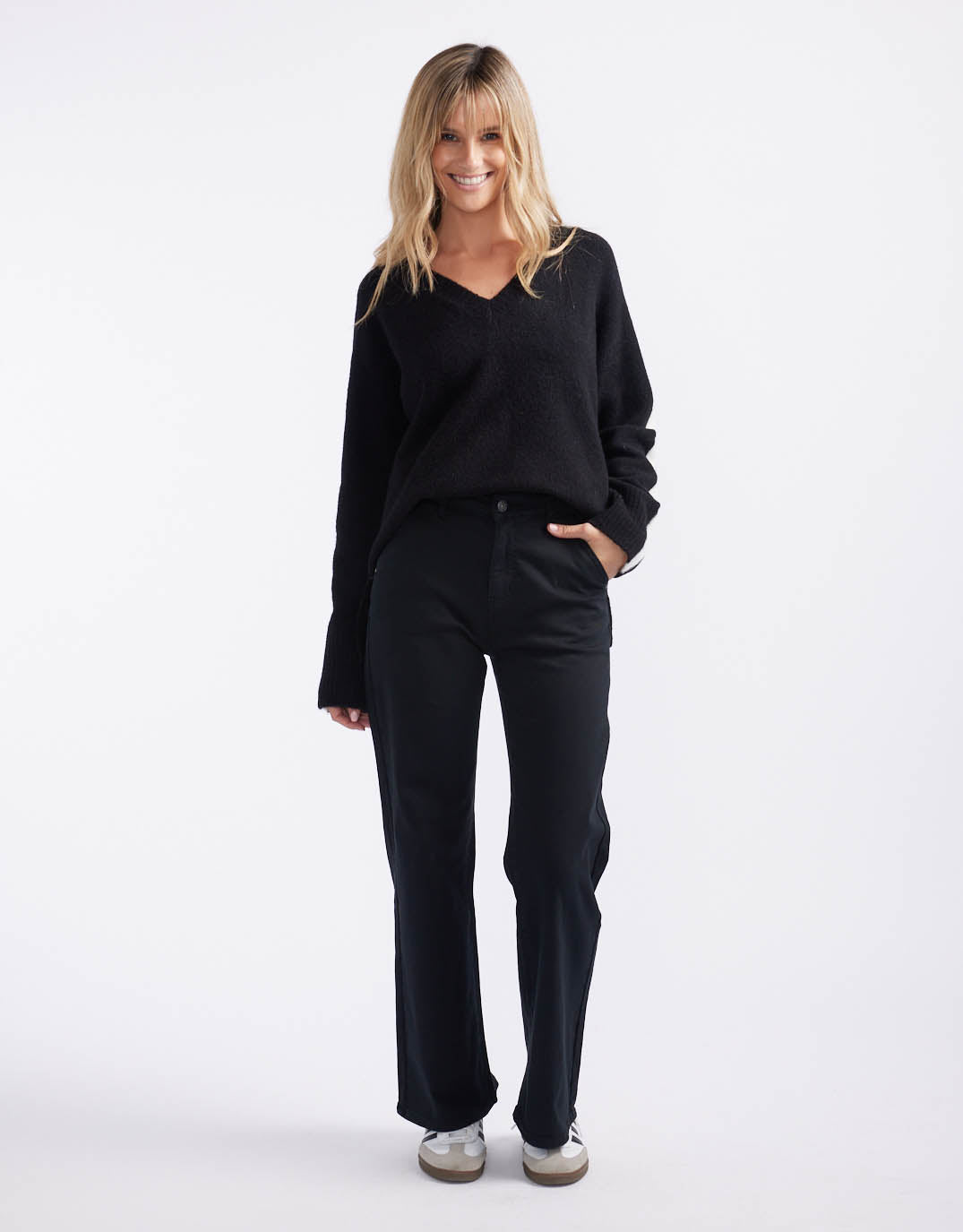Italian Star Shirley Jeans (Black)