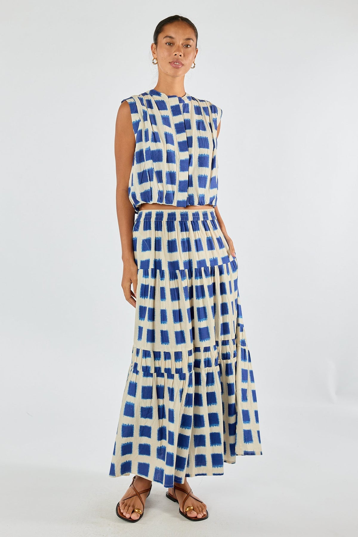 Division Itami Bloc S/Less Top (Blue)