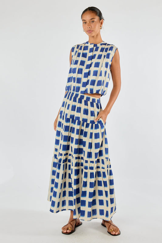 Division Itami Bloc Skirt (Blue)