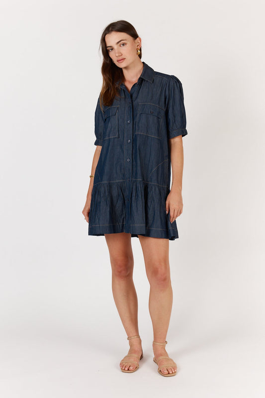 Kabana Itami Giverny Dress (Denim)