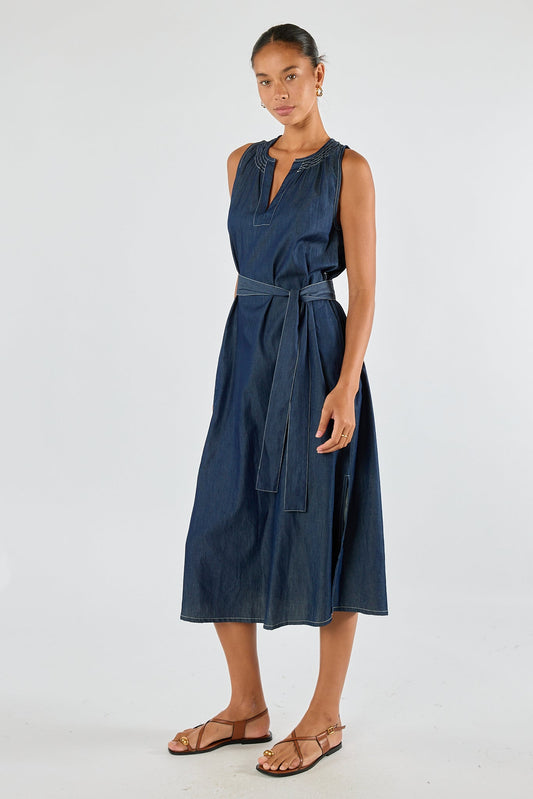 Division Itami Denim Sleeveless (Dress)