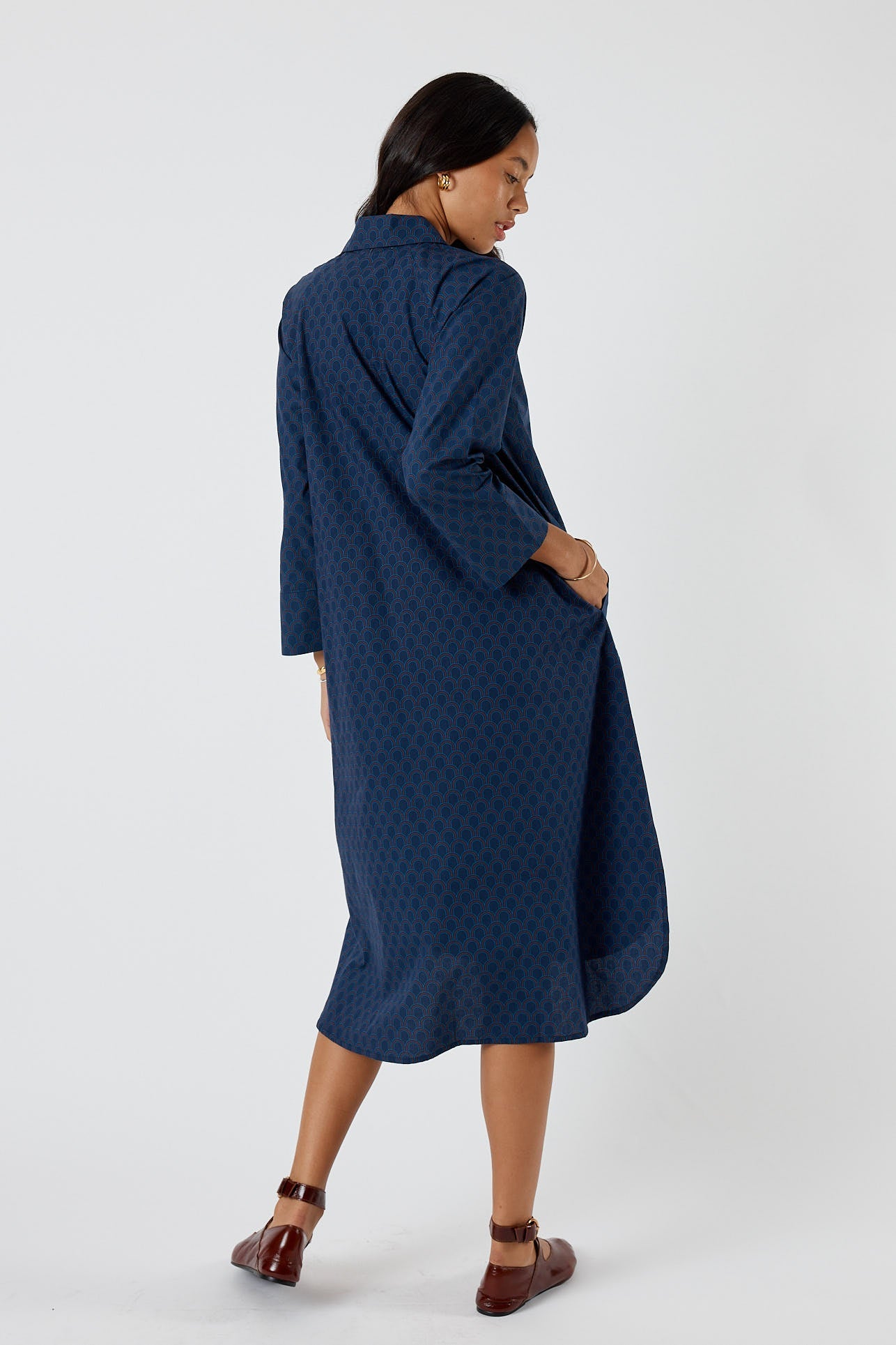 Division Itami Emilie Shirtdress (Blue)