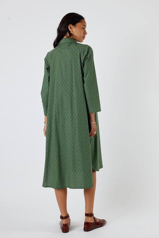 Division Itami Emilie Shirtdress (Green)