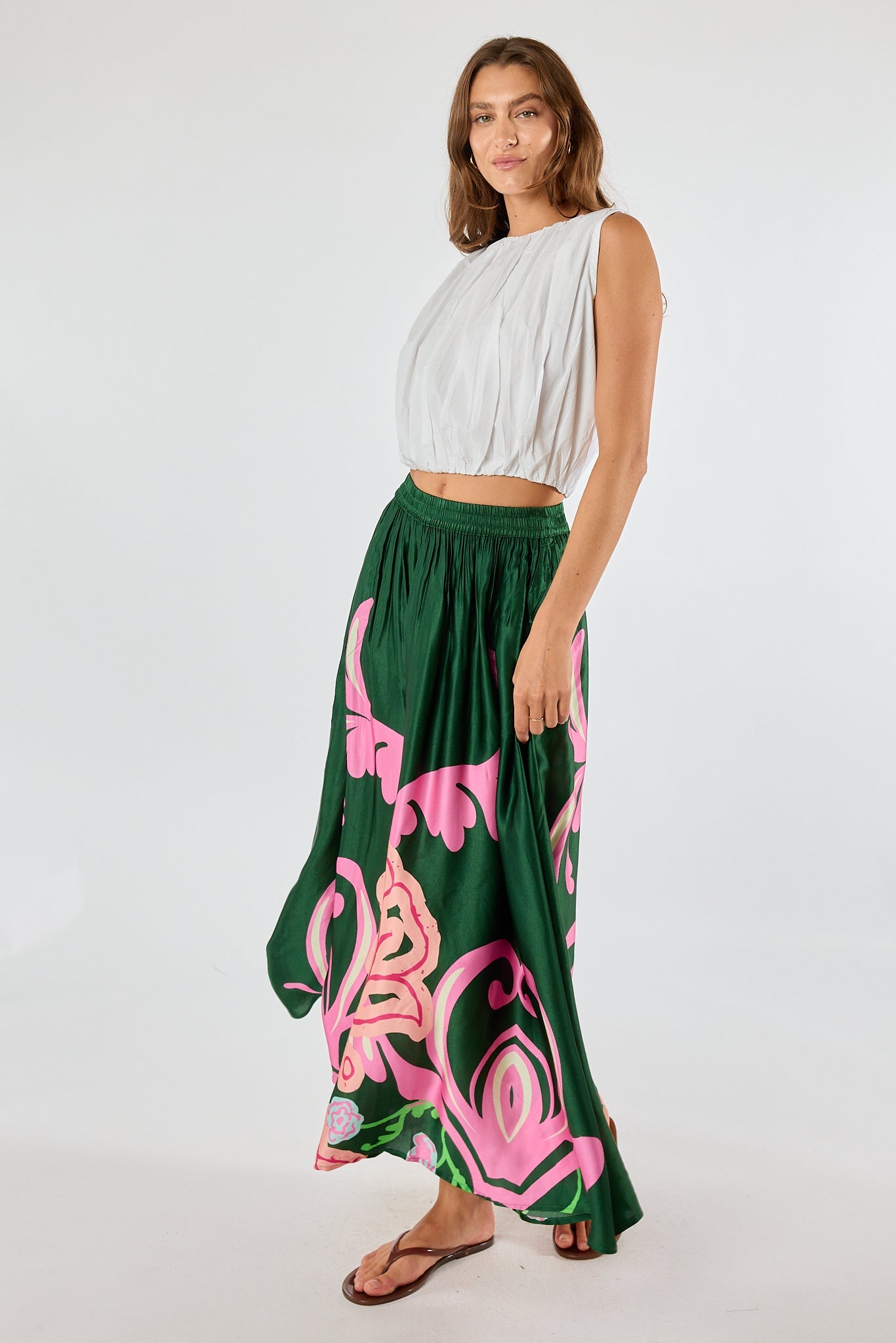 Division Itami Fontes Skirt (Olive)