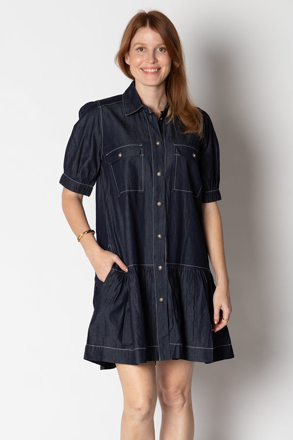 Kabana Itami Giverny Dress (Denim)
