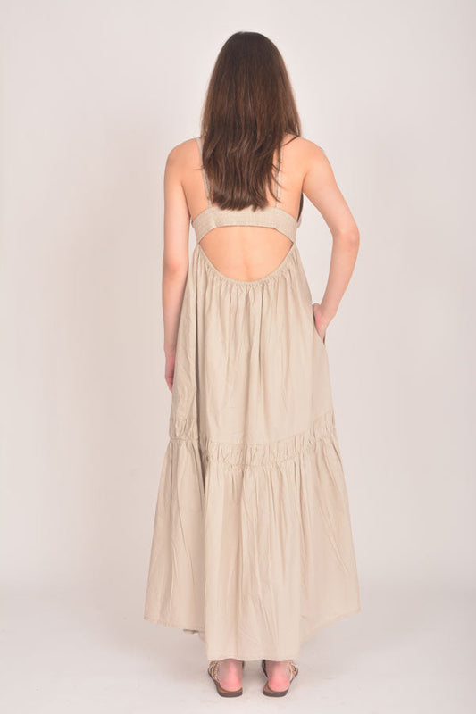 Itami Mariette Dress (Stone)