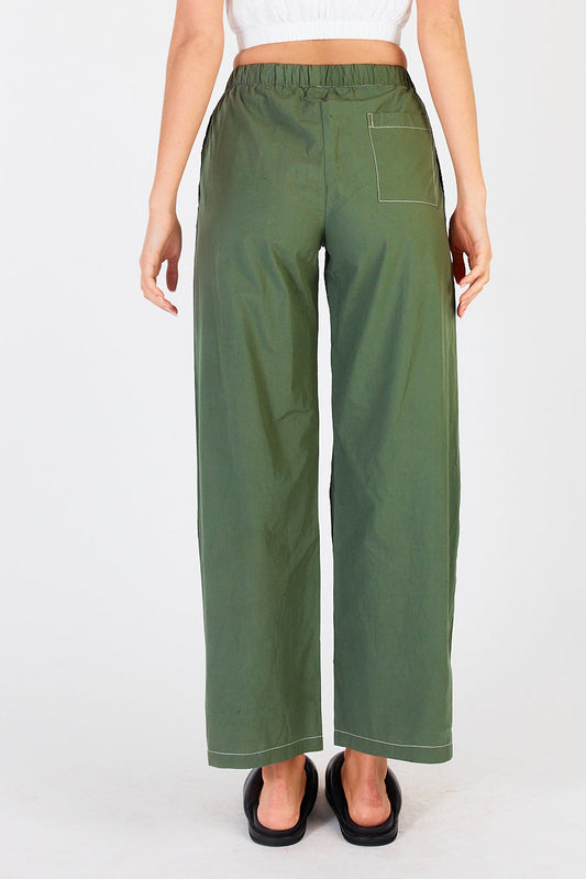 Itami Pamplone Contrast Pant (Olive)