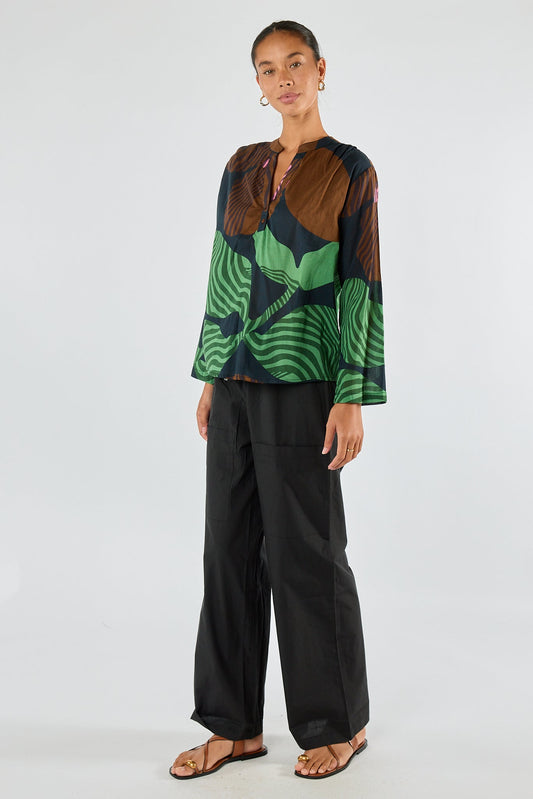Division Itami Papillon LS Top (Black)