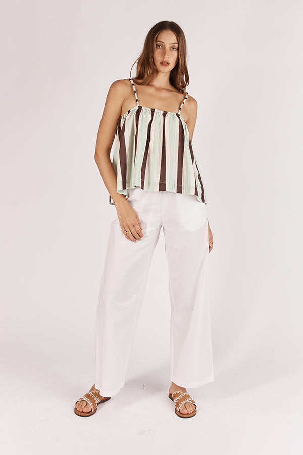 Division Itami Ratan Top Nomad Mint (Tan)