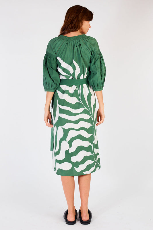 Itami Sakanto Kaftan Hoja (Green)