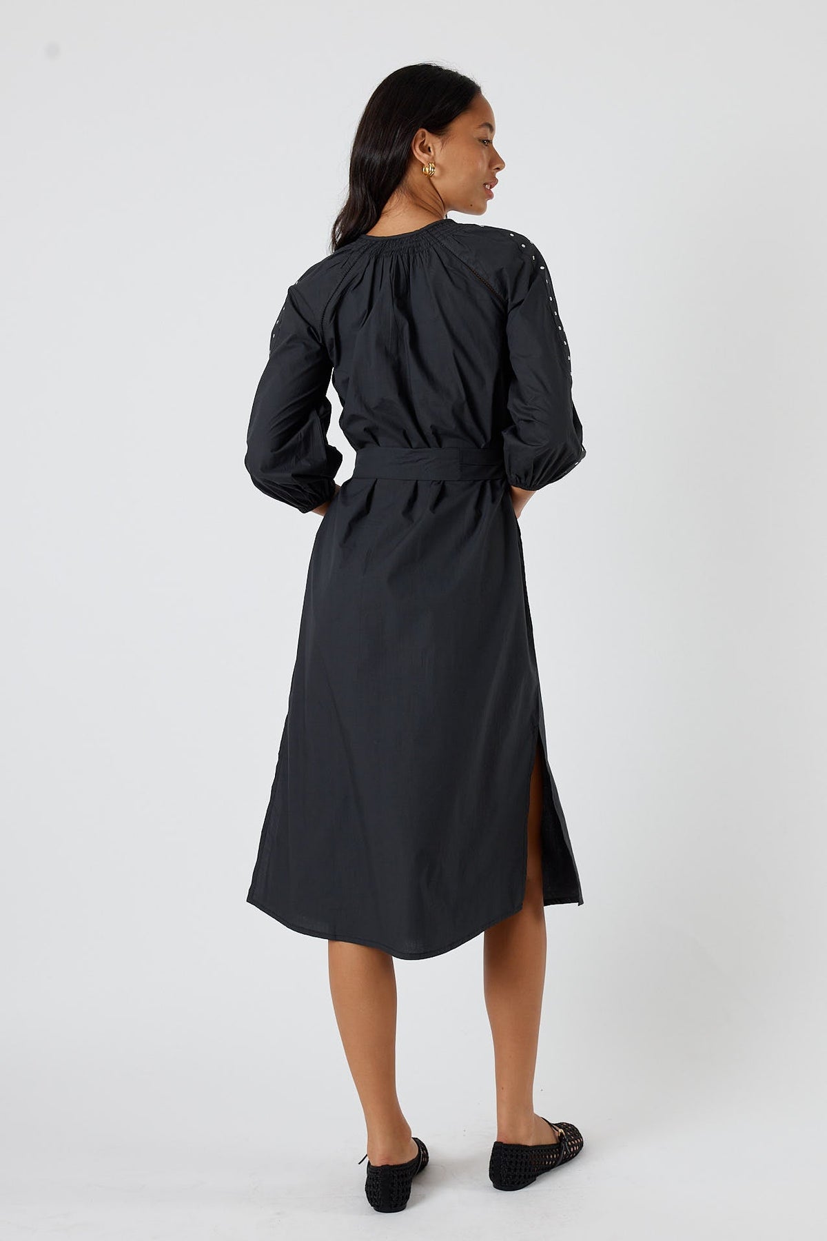 Division Itami Stud Dress (Black)