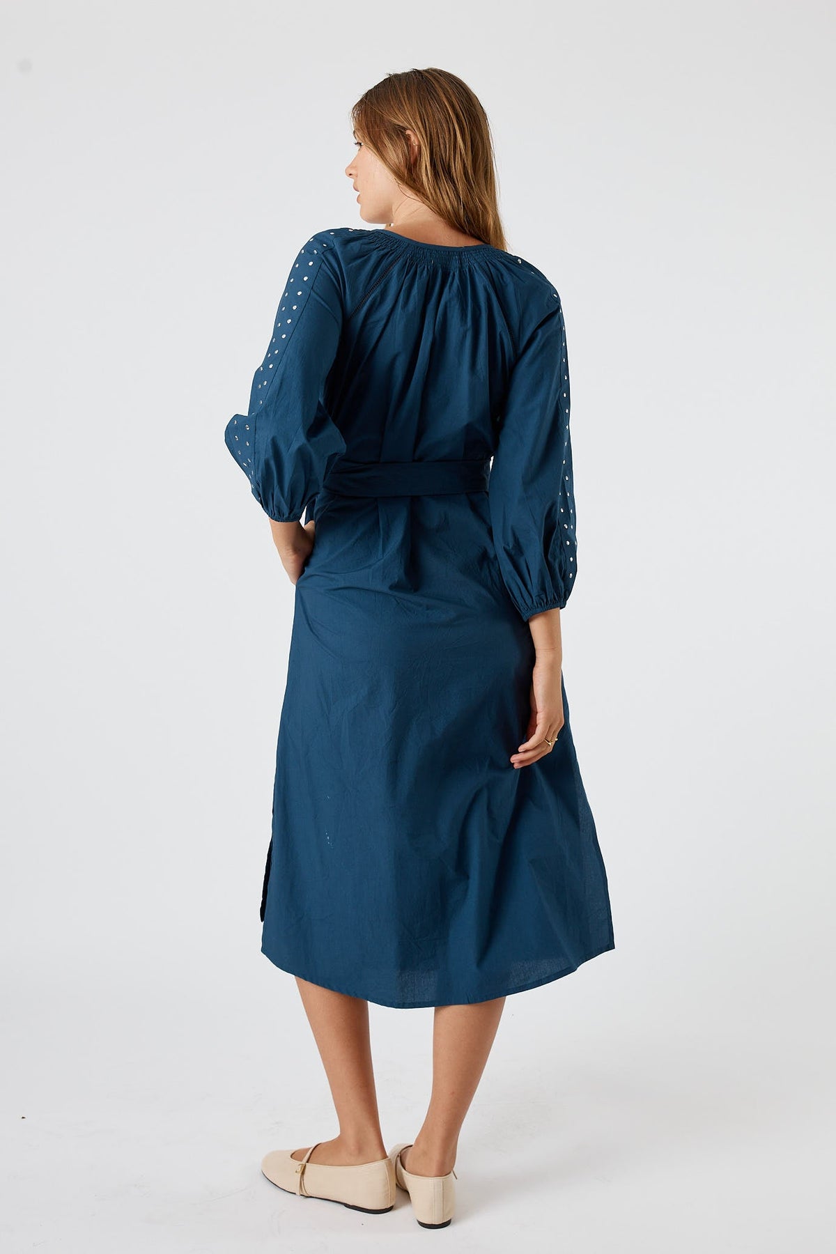 Division Itami Stud Dress (Navy)