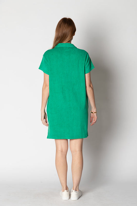 Itami Terri Towel Dress (Emerald)