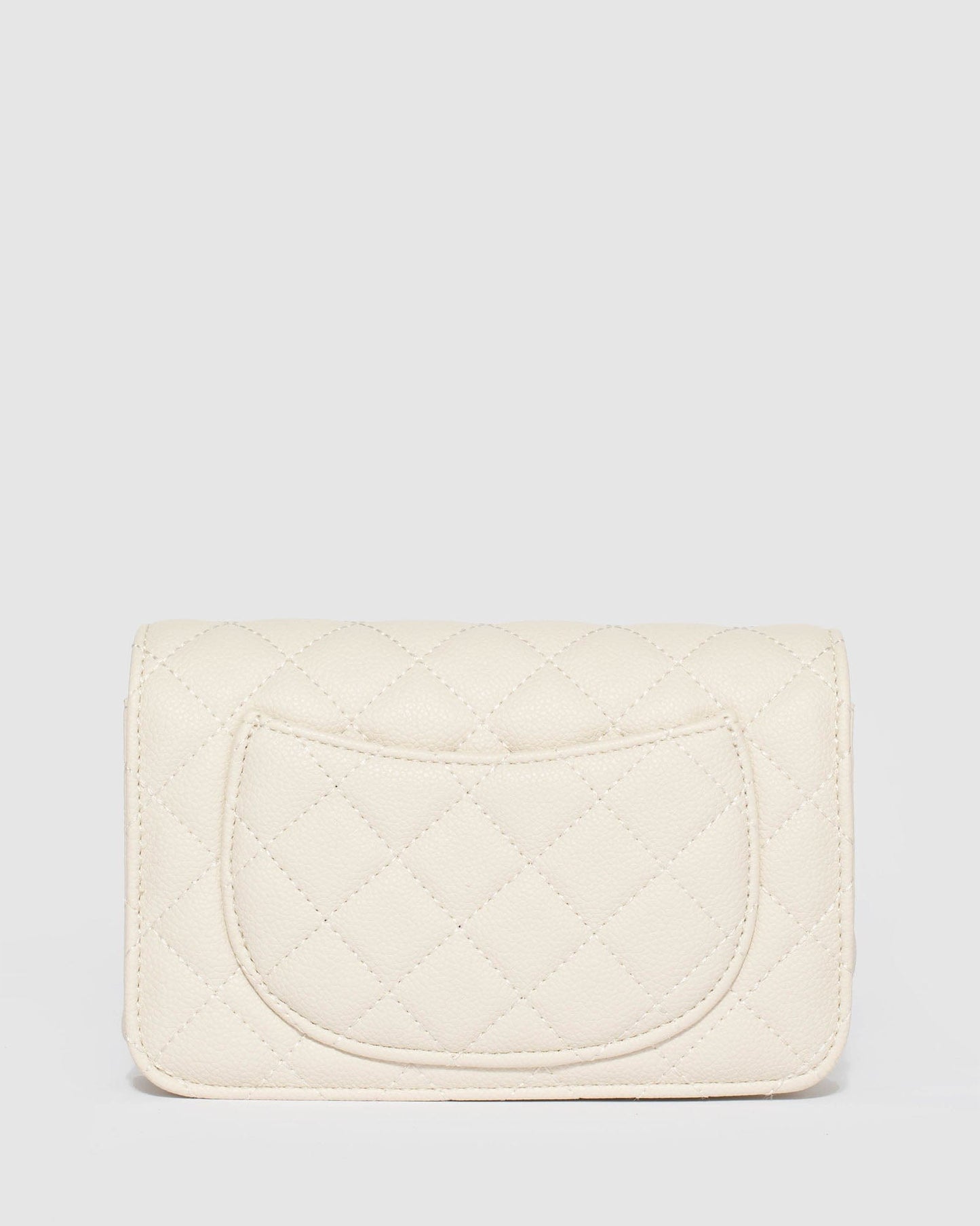 Colette by Colette Hayman Eboni Quilted Crossbody Bag (Ivory)