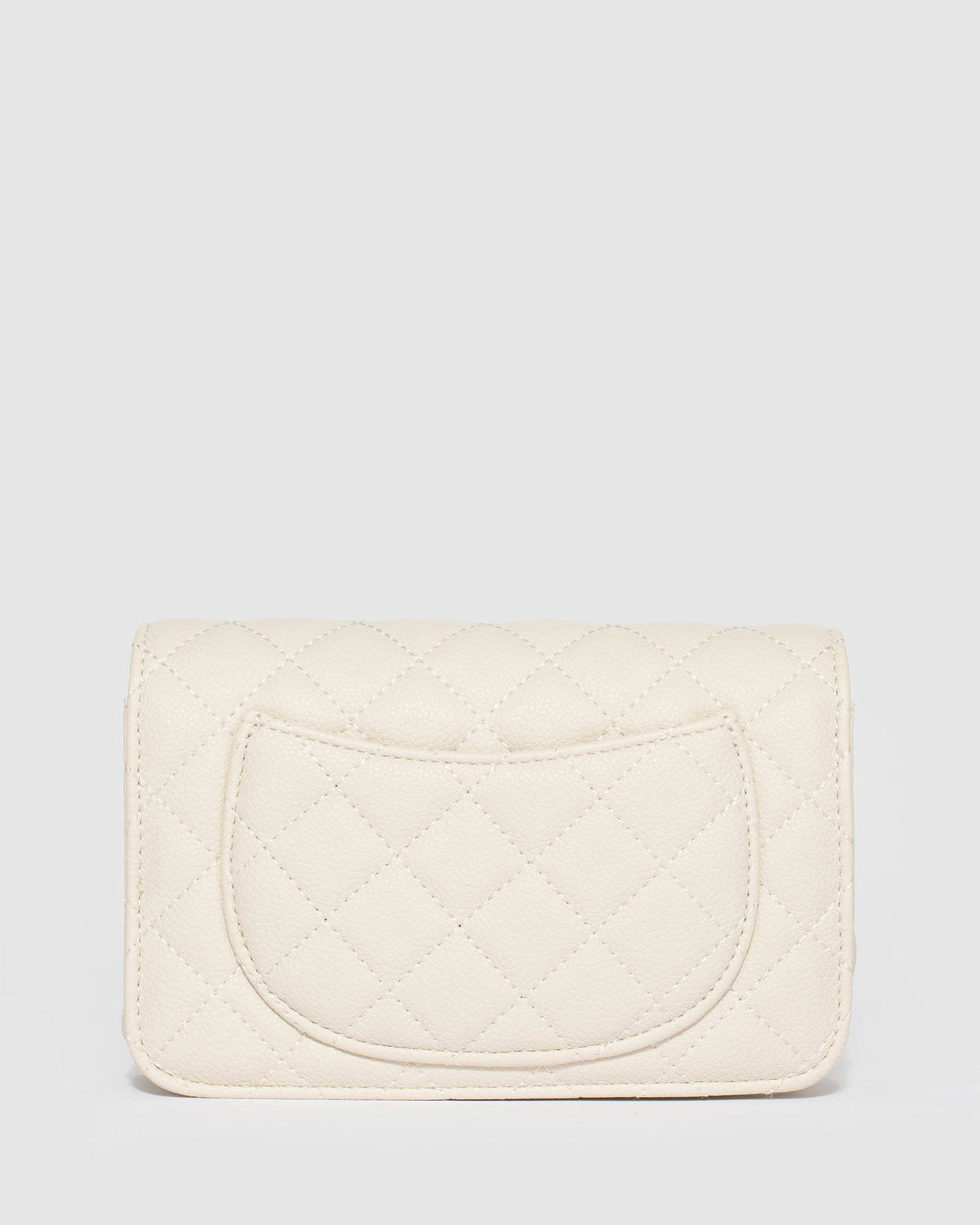 Colette by Colette Hayman Eboni Quilted Crossbody Bag (Ivory)