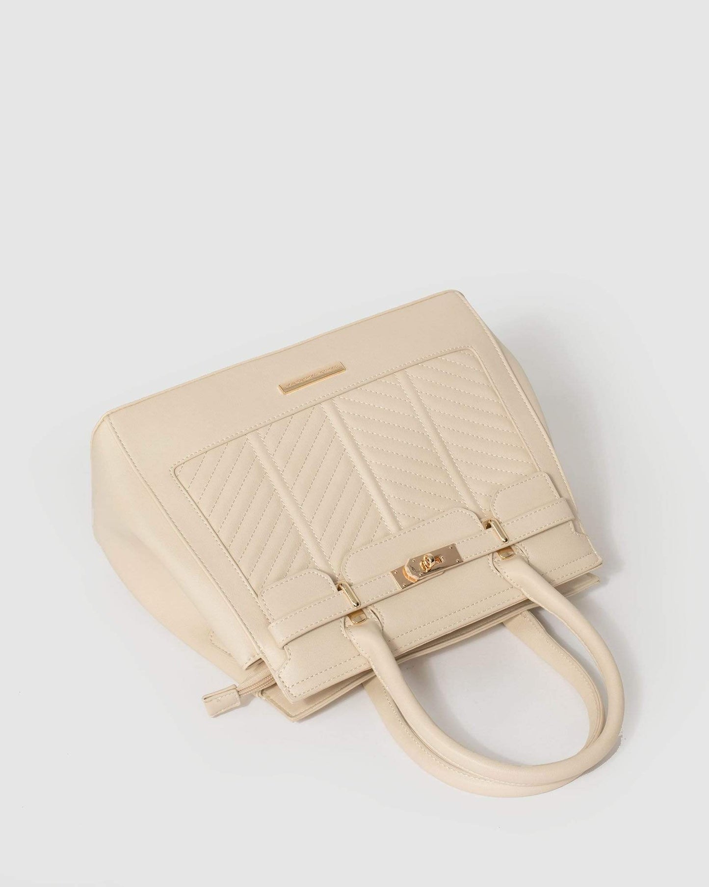 Colette by Colette Hayman Maryanne Quilted Tote Bag (Ivory)
