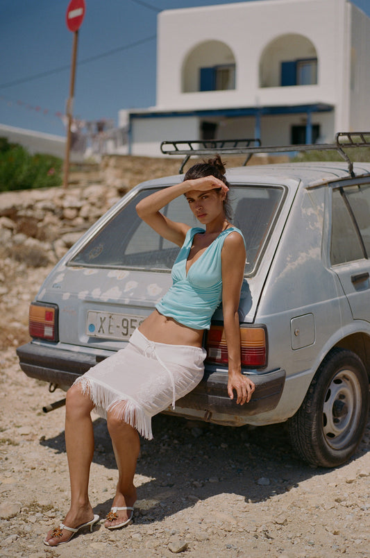 Jane Top (Aqua)