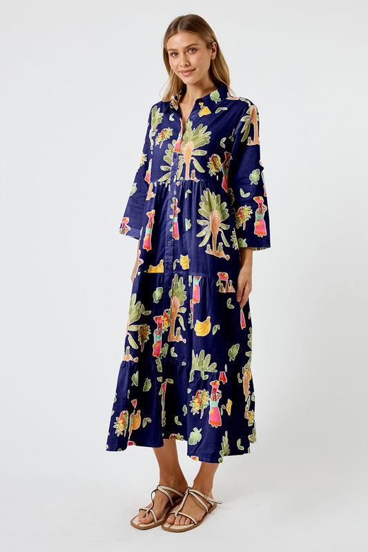 Kabana Sabrina Midi | EXCLUSIVE (Navy)