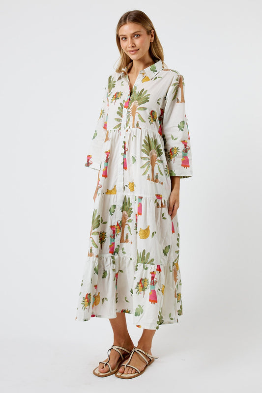 Kabana Sabrina Midi | EXCLUSIVE (White)