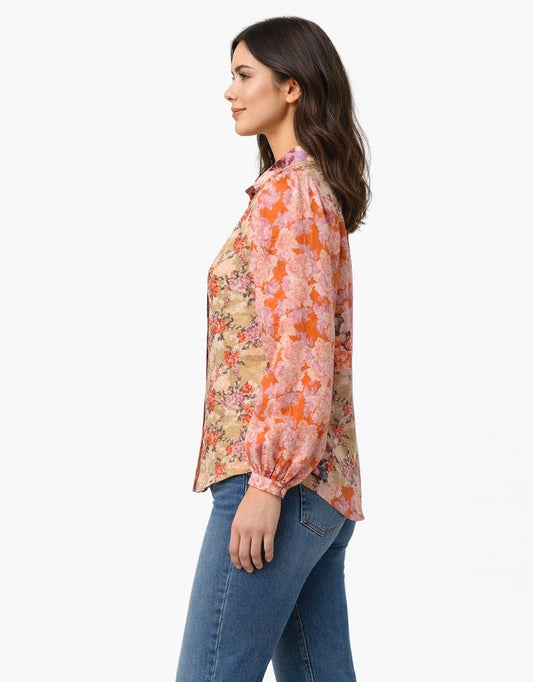 Lola Blouse - (Multi)