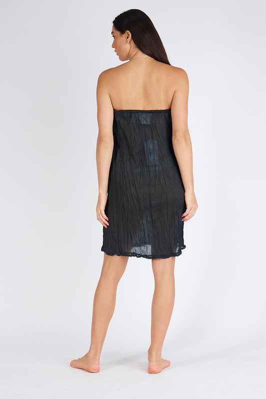 Kalme Strapless Slip (Ink)