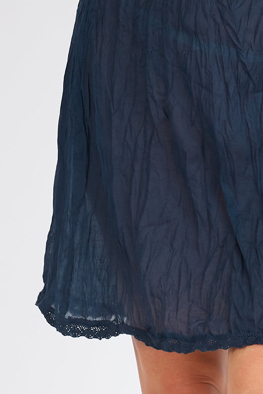 Kalme Ibiza Strapless Slip (Navy)