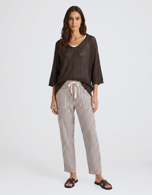 Urban Luxury Knit Sweater (Chocolate)