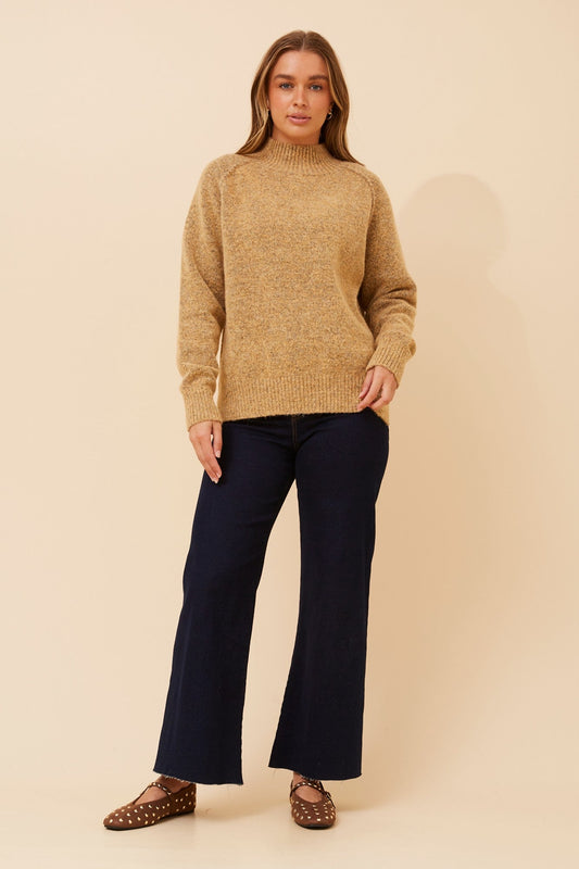GRETCHEN SOLID KNIT JUMPER (Jade)