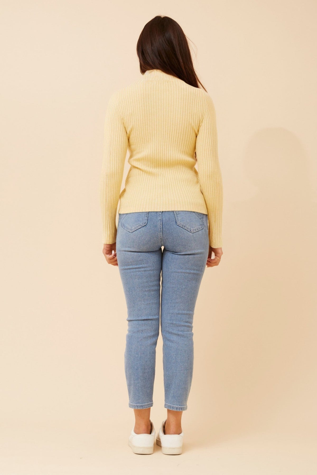 Caroline Morgan Australia JUNE SOLID KNIT JUMPER (Sunlight)