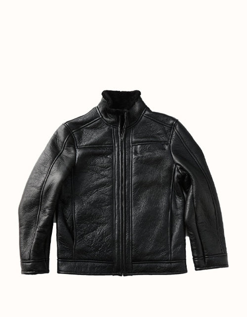 Image of Coats & Jackets. Product name - Dy*Nappa Jacket in Black colour by brand - Unbranded/Generic