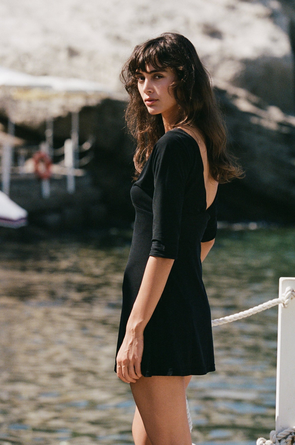With Jéan Lana Dress (Black)