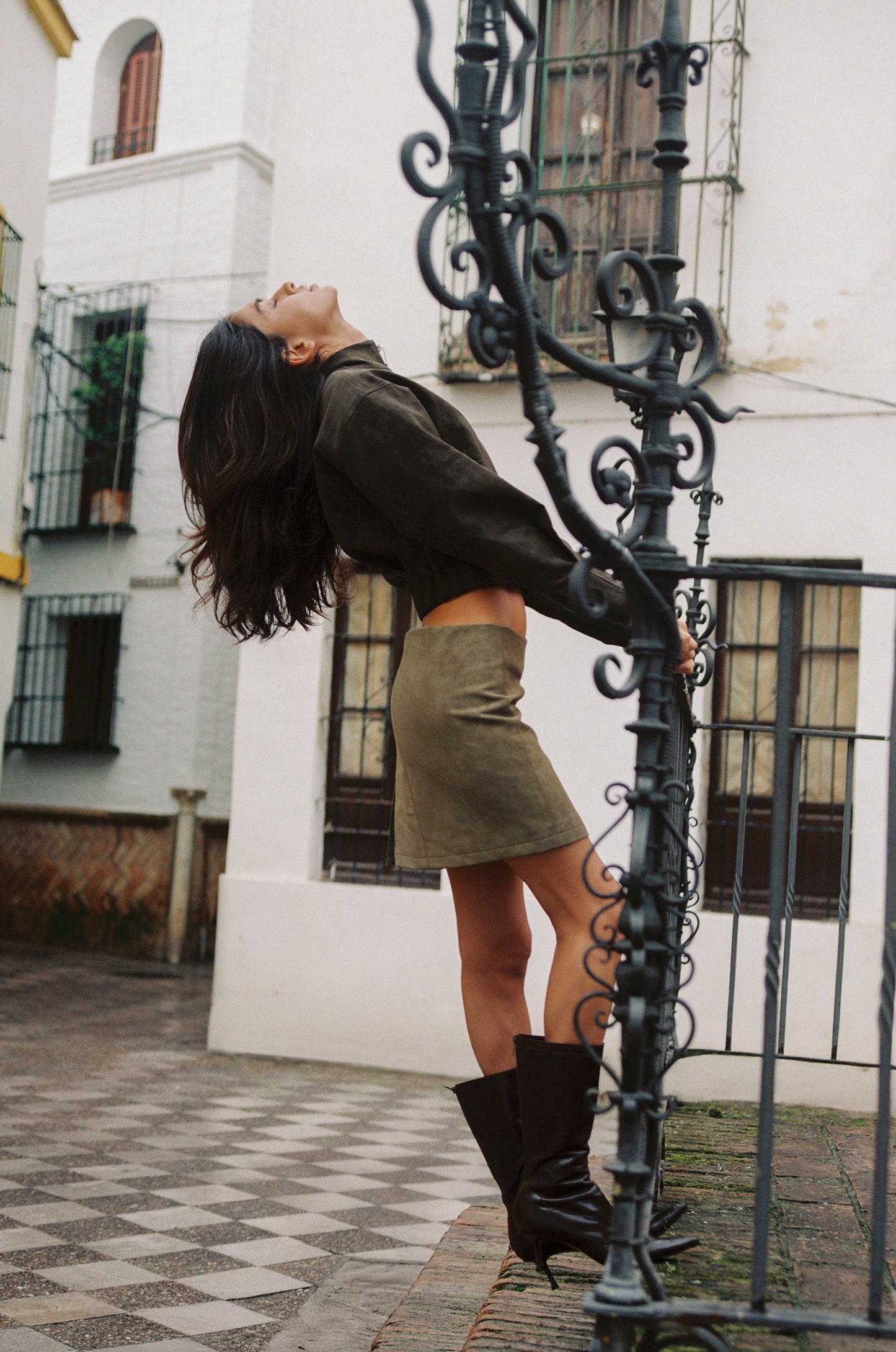 Leo Skirt (Olive)