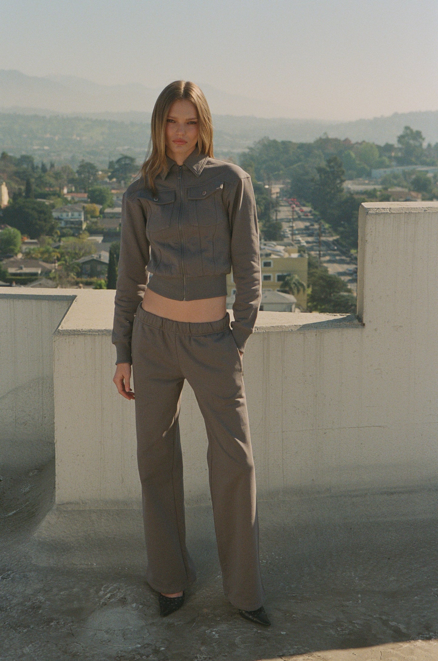 Lexa Track Pant (Charcoal)