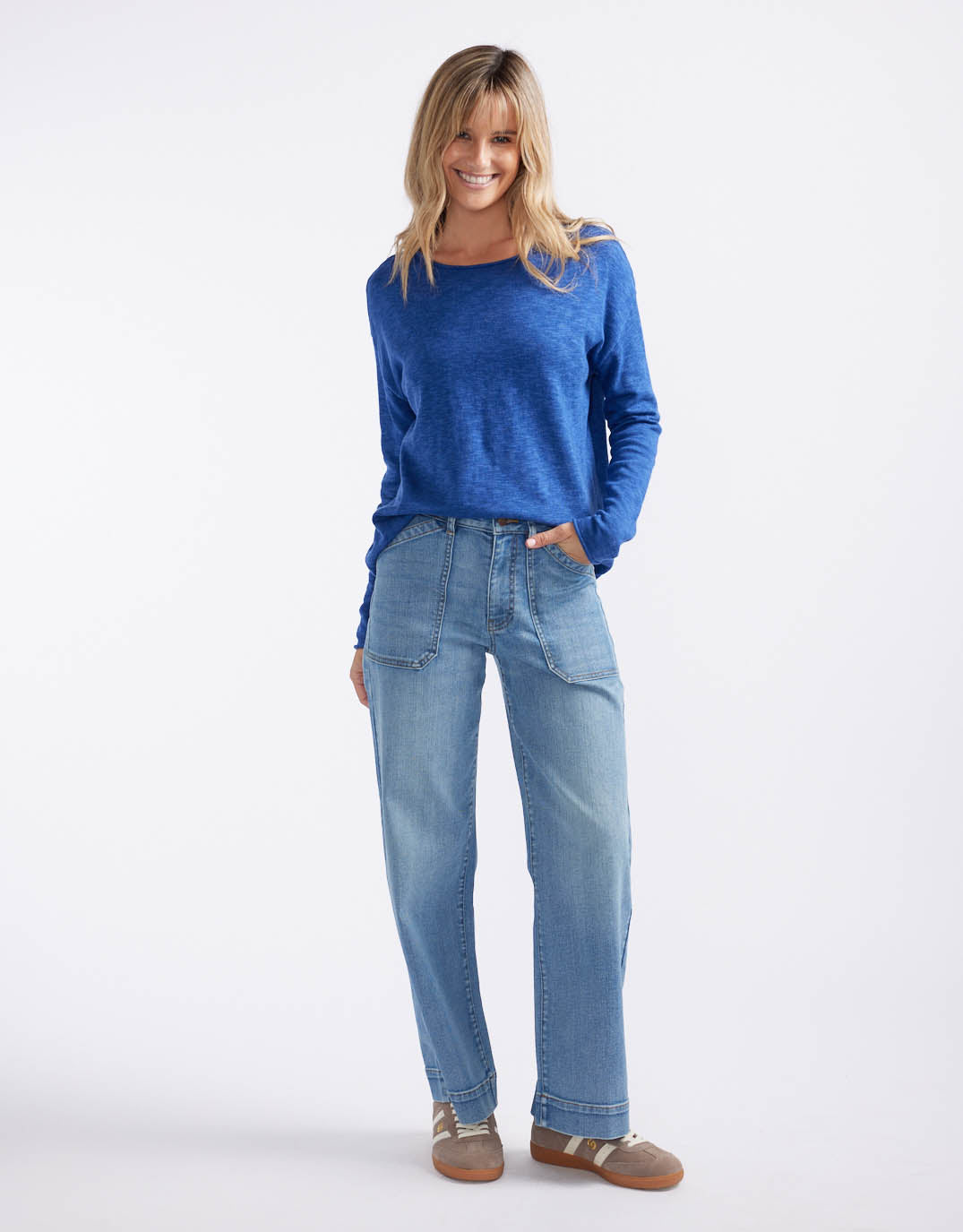 Goodsole Parallel Suede Sneakers (Walnut Brown/Ivory)