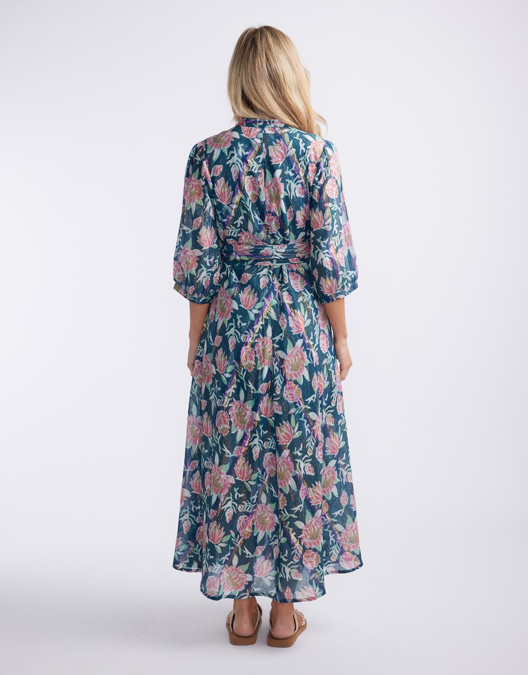 Lola Scarlett Maxi Dress (Saint Candy Teal)