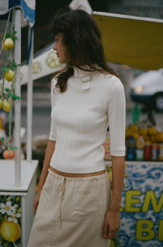 With Jéan Lula Top (Off White)