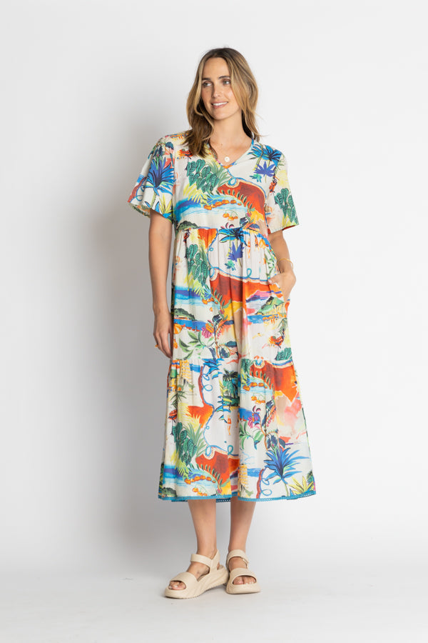 LulaLife Alba Midi (Print)