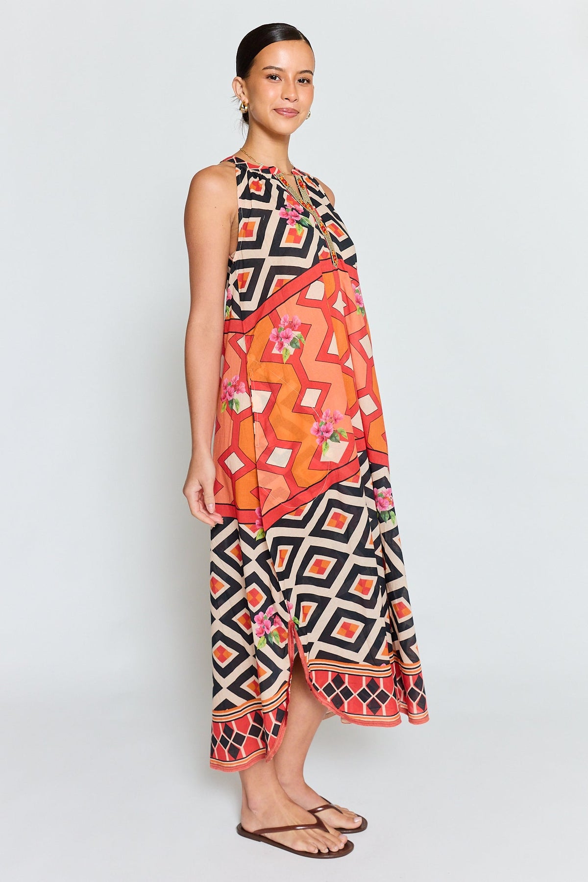 PRE SALE | LulaLife Bella Vista Maxi Tangerine (Tan)