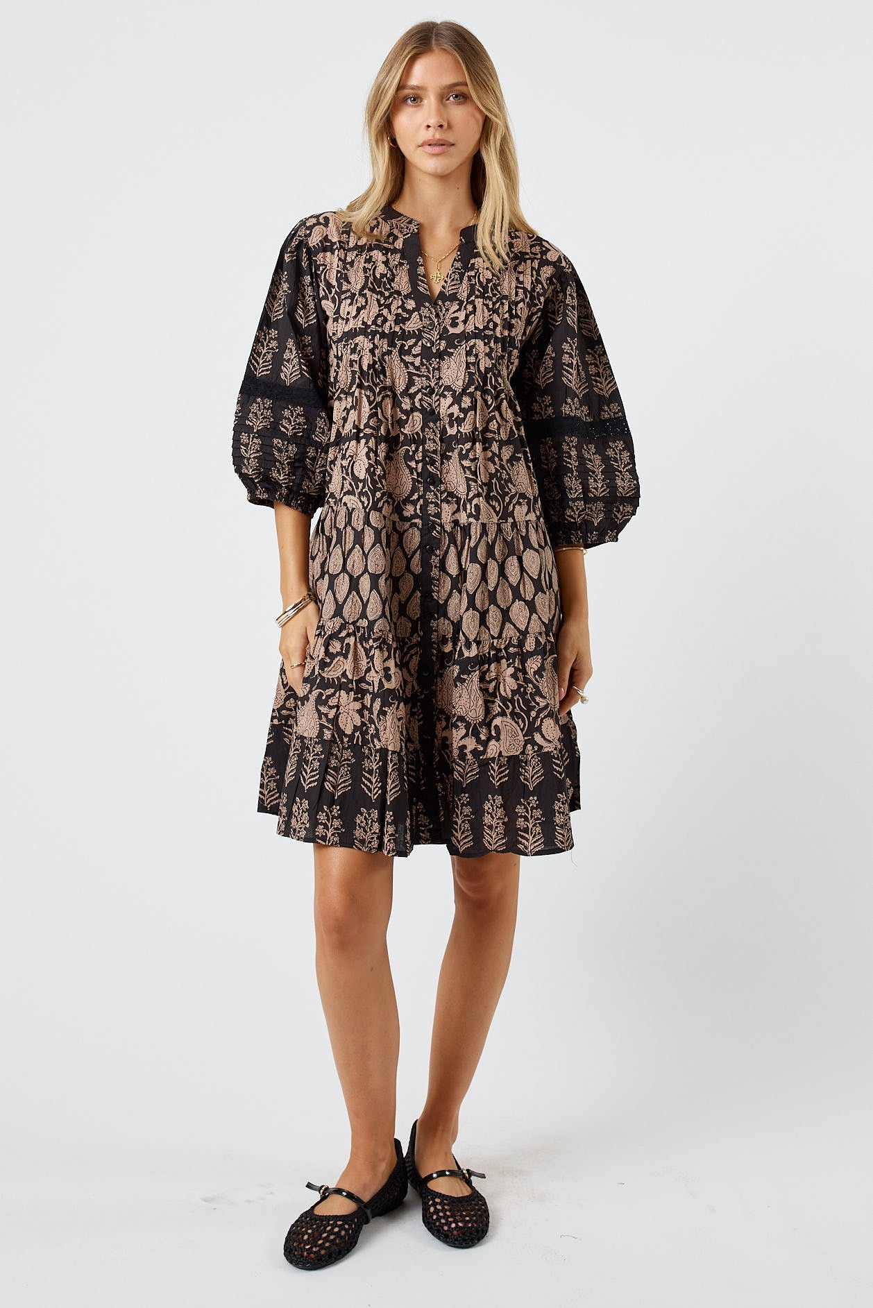 LulaLife Blythe Dress (Espresso)