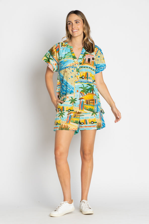 LulaLife Caleta Top (Print)