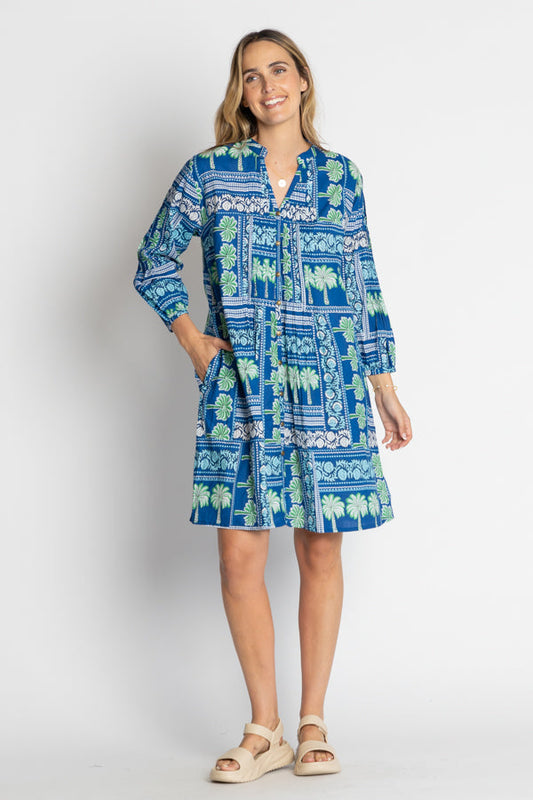 LulaLife Catira Dress (Ocean)